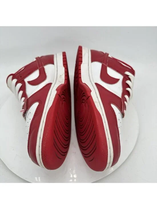 Nike Dunk Low Retro Men Size 11 DD1391-602 Gym Red White Training Shoes - Picture 10 of 11